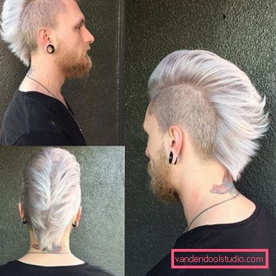 Mohawk z dolgimi šiški