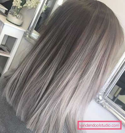 Ombre na bobu s podaljšanjem
