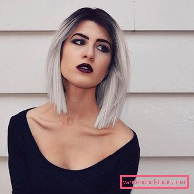 Ombre na bobu s podaljšanjem