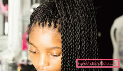 senegalski pletenice korak za korakom navodila