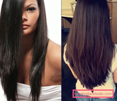 Frizura Fox rep za dolge lase