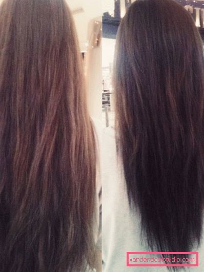 Frizura Fox rep za dolge lase