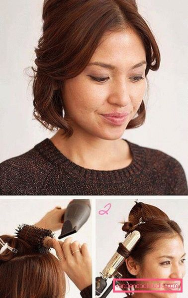styling za kratke lase