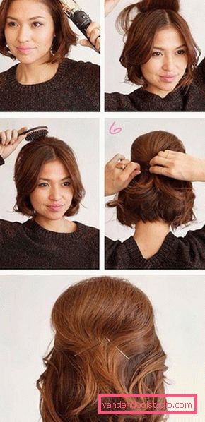 styling za kratke lase