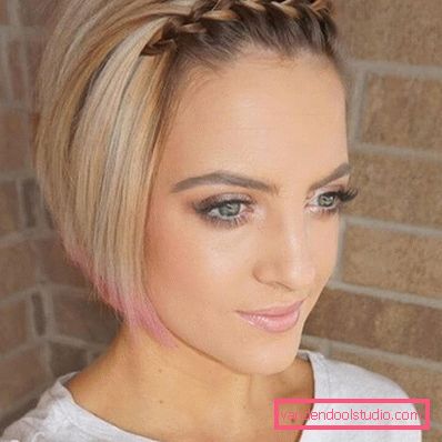 styling za kratke lase