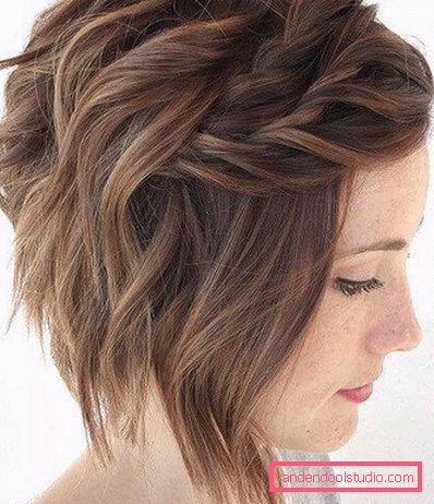 styling za kratke lase