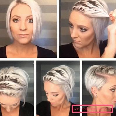 styling za kratke lase