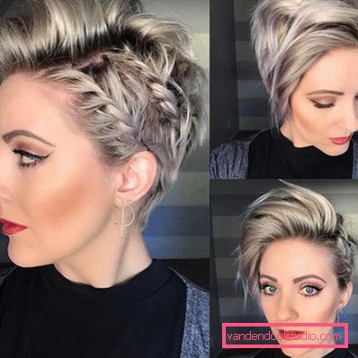 styling za kratke lase