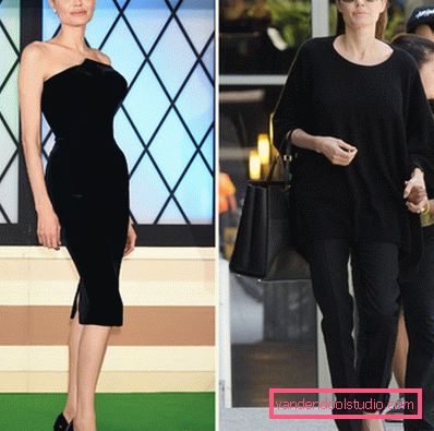 Brezmadežni stil Angeline Jolie