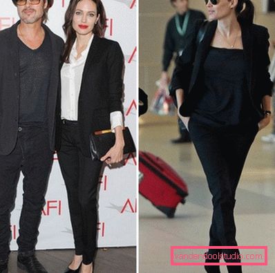 Brezmadežni stil Angeline Jolie