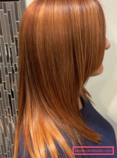 Hair brondirovanie Oklep temno