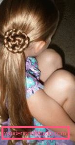 Otroške pričeske za dekleta za dolge lase