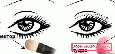 Smoky eyes makeup