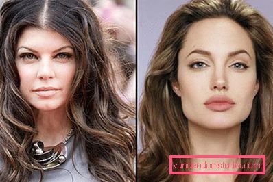 Singer Fergie in Angelina Jolie