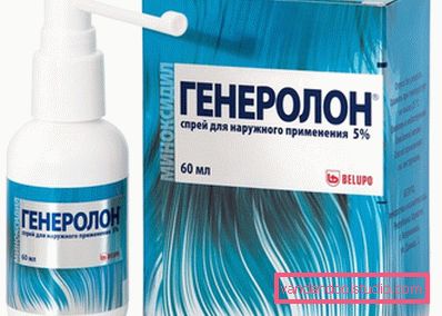 Generolon Spray - učinkovita rast las