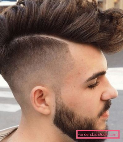Mohawk frizuro Mohawk - pričeska za moške in ženske