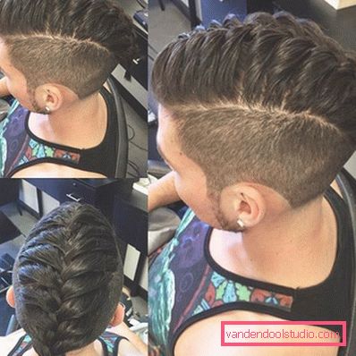 Mohawk frizuro Mohawk - pričeska za moške in ženske