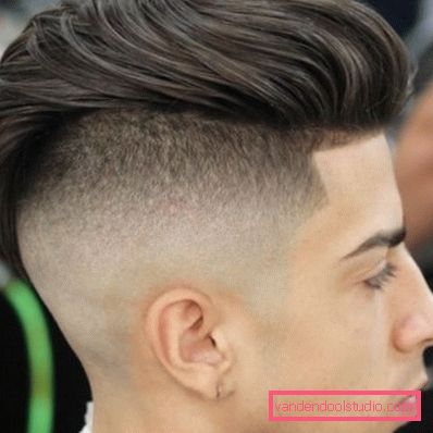 Mohawk frizuro Mohawk - pričeska za moške in ženske
