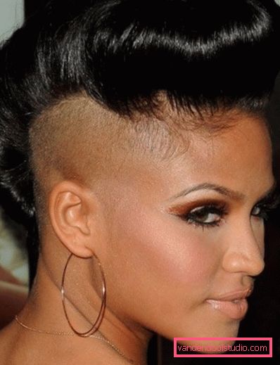 Mohawk frizuro Mohawk - pričeska za moške in ženske