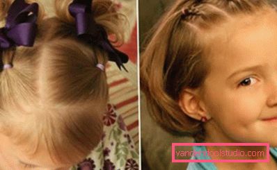 Kako narediti pričeske z elastičnimi trakovi za dekleta - korak za korakom fotografije frizur