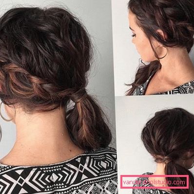 Ponytail Kako popestriti frizuro preslice