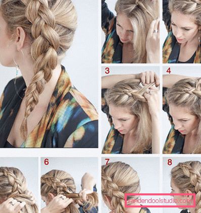 Kako narediti frizuro v šolo z lastnimi rokami - enostavno styling za najstnice v 5 minutah