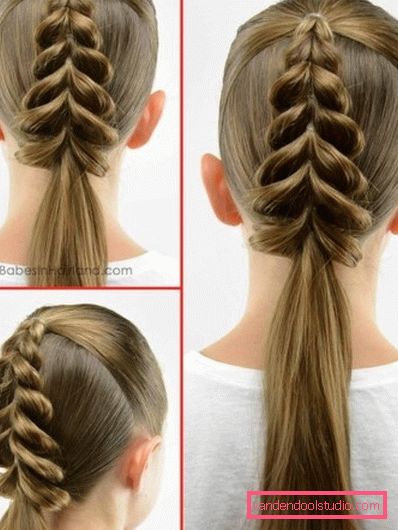Kako narediti frizuro v šoli Kako narediti frizuro v šolo z lastnimi rokami - enostavno styling za najstnice v 5 minutah