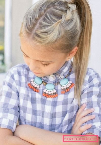 pričeske v šoli naredite sami Kako narediti frizuro v šolo z lastnimi rokami - enostavno styling za najstnice v 5 minutah