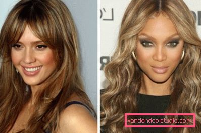 Jessica Alba in Tyra Banks