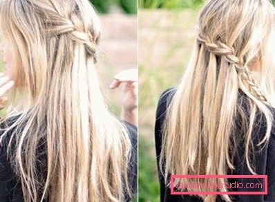 dolgi blond lasje