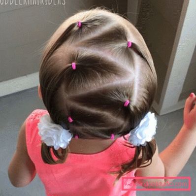Pigtail za dekleta - preproste otroške pričeske