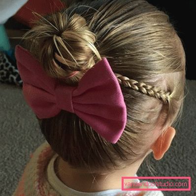 Pigtail za dekleta - preproste otroške pričeske