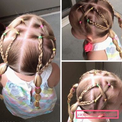 Pigtail za dekleta - preproste otroške pričeske