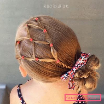 Pigtail za dekleta - preproste otroške pričeske