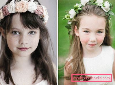Čudovite pričeske za dekleta s platiščem z lastnimi rokami - fotografija