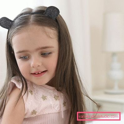 Čudovite pričeske za dekleta s platiščem z lastnimi rokami - fotografija