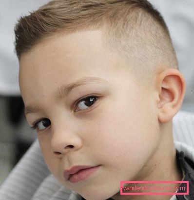 Čudovite pričeske za fante - fotografske frizure za otroke in najstnike