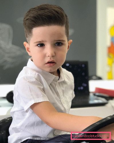 Čudovite pričeske za fante - fotografske frizure za otroke in najstnike