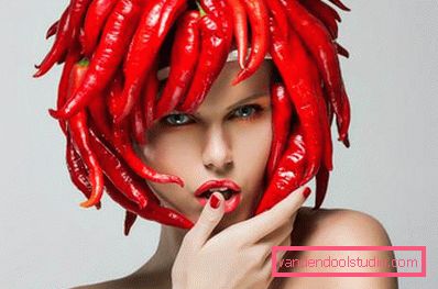 vroča rdeča paprika za lase vroča rdeča paprika za lase