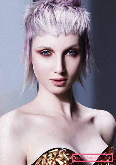 ustvarjalna kratka frizura Kreativna kratka frizura - modni trend 2019