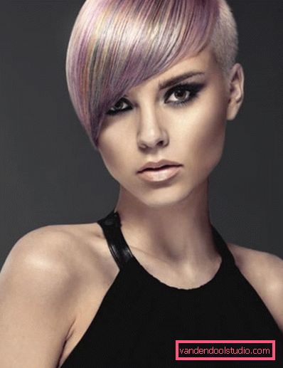 ustvarjalna kratka frizura Kreativna kratka frizura - modni trend 2019