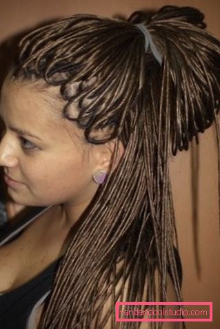 Ustvarjalna pričeska z dreadlocks za ženske in moške - kako