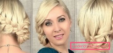 Hairstyles za maturantski ples na srednjih las Lahke in lepe pričeske za maturalne za srednje dlake