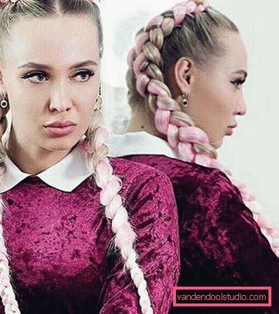 Pričeske za novo leto 2019 - najlepše možnosti