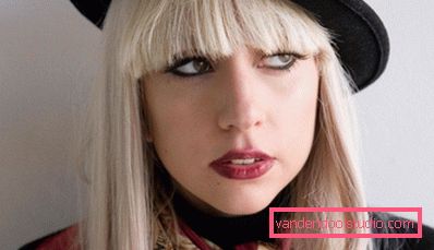 Lady Gaga in njen make up Lady Gaga in njen make up