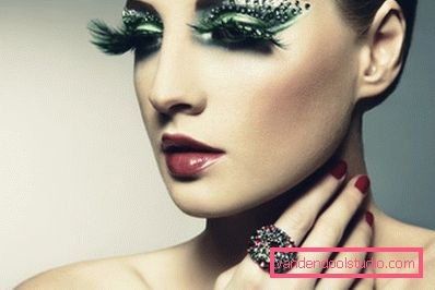 razkošen make up s kristali razkošen make up s kristali