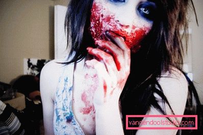 dekle z zombi make up za halloween dekle z zombi make up za halloween