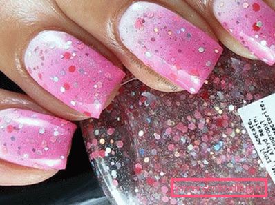 ombre nail art