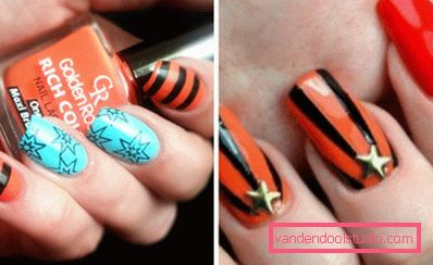 Trak sv. Jurija v nail artu Trak sv. Jurija v nail artu