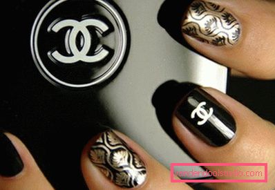 nail art na Chanel nohtih nail art na Chanel nohtih